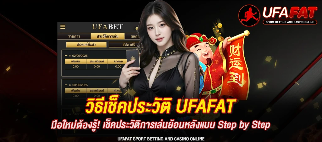 วิธีเช็คประวัติ UFAFAT